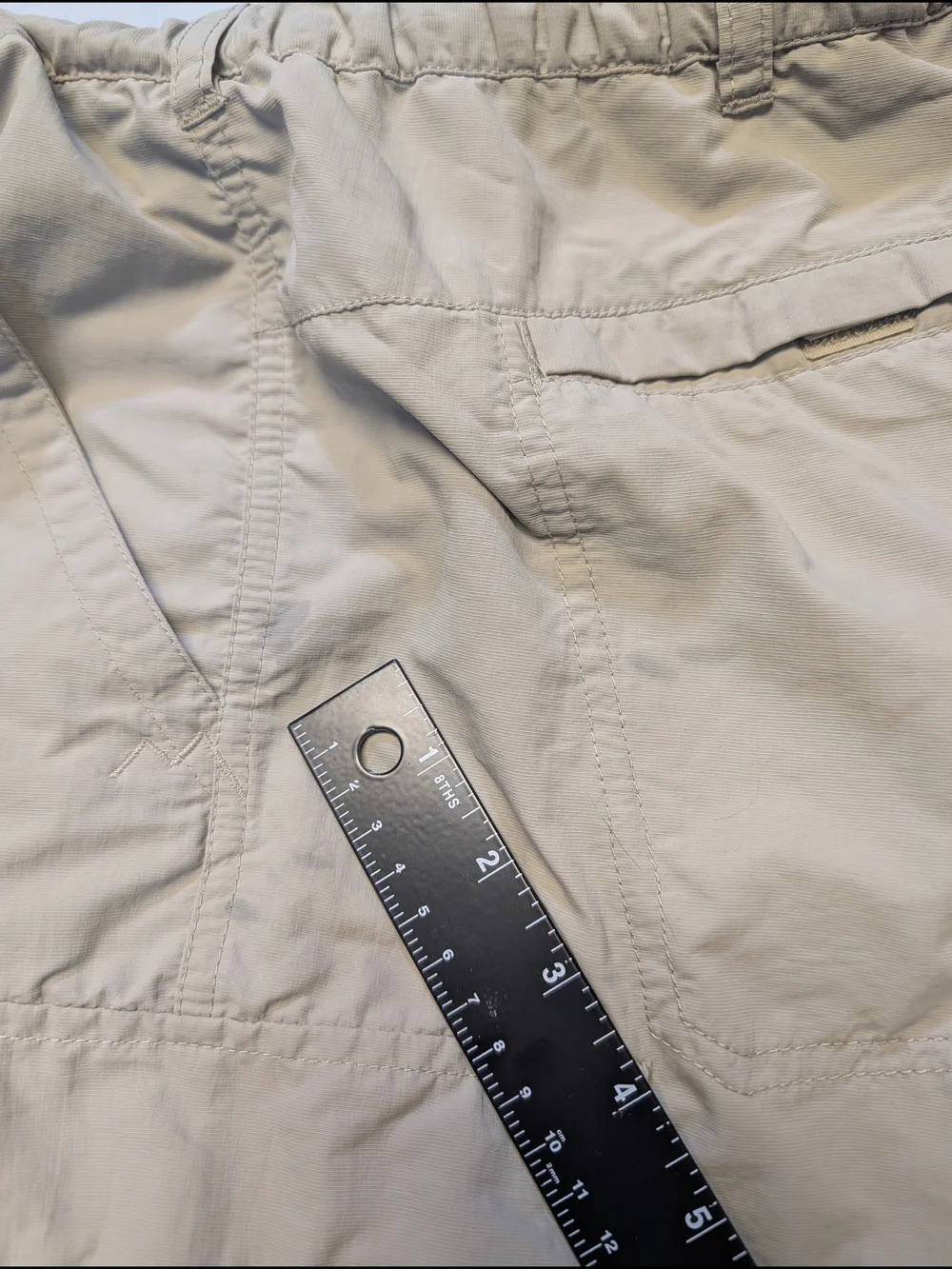 REI Shorts Mens XL Lightweight Outdoors Cargo Hiking UPF 50+ Flawed